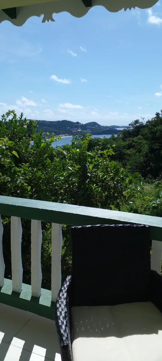 Balcony view from Little Palace BNB