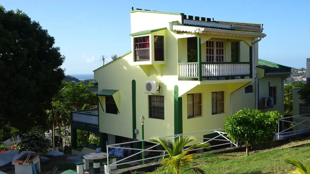 Little Palace BNB on the hillside above Grand Anse